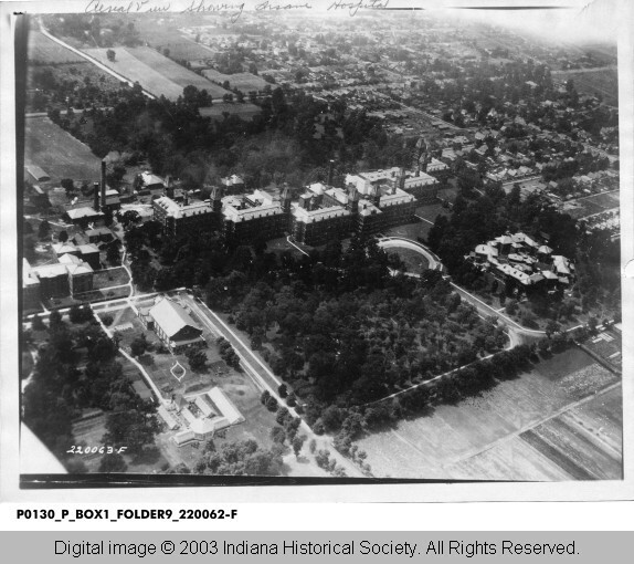 Indiana Medical History Museum (Aerial Shot)